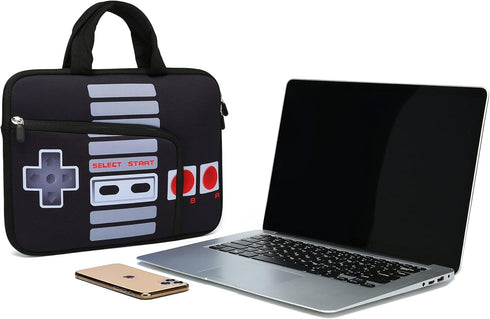 11.6" 12.2 inches Laptop Sleeve Case, Waterproof Neoprene Handle Sleeve for Kids, Men, Women with Two Pockets