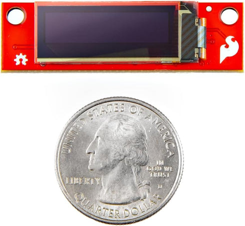 (0.91 128x32) SparkFun Qwiic OLED Display in.