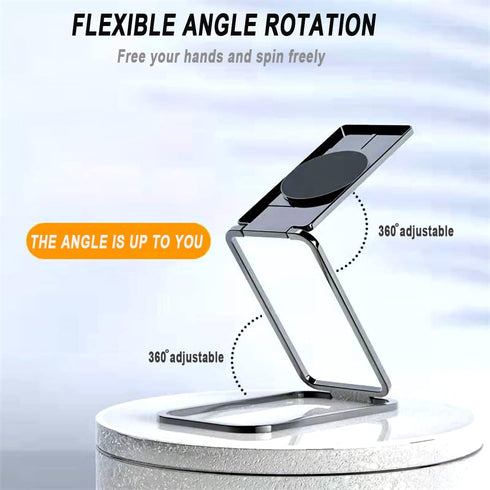 2 Pack Cell Phone Ring Stand Holder, IOUALEY 360° Rotation Adjustable Metal Finger Grip Kickstand for Smartphones