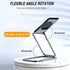 2 Pack Cell Phone Ring Stand Holder, IOUALEY 360° Rotation Adjustable Metal Finger Grip Kickstand for Smartphones
