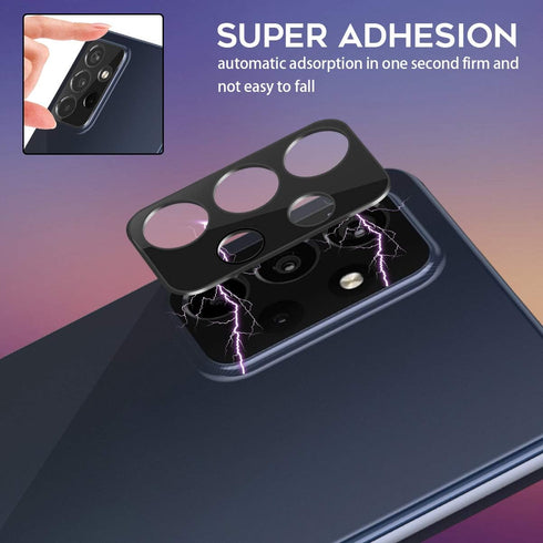 Orzero (3 Pack) Camera Lens Protector for Samsung Galaxy A52, A72 (4G & 5G), 9 Hardness HD Anti-Scratch