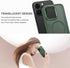 BENTOBEN iPhone 15 Pro Max Case, Dark Green Translucent Matte, Shockproof, MagSafe Compatible, 6.7" Protective Cover.