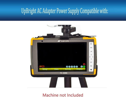 UpBright 12V AC/DC Adapter for Topcon FC-5000 Field Controller, EDAC Model: EA10301, 2.5A 12VDC 2500mA 30W Power Supply