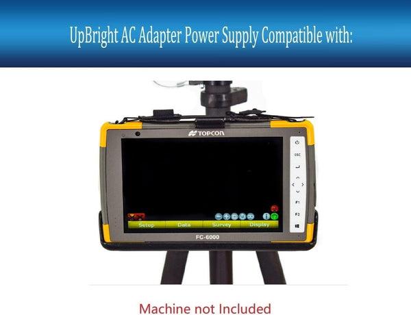 UpBright 12V AC/DC Adapter for Topcon FC-5000 Field Controller, EDAC Model: EA10301, 2.5A 12VDC 2500mA 30W Power Supply