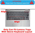 Keyboard Cover for Lenovo Yoga 6 13ARE05 13ALC6, C940 C740 14", C930 930 920 13.9", Flex 14, 720 720S 730 13.3", 730