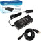 HQRP Powerful 84W Car Charger Converter 120V AC to 12V DC Adapter for Engel Portable Refrigerator-Freezer Model MD14F