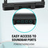 Mounting Dream Soundbar Mount for SONOS Beam - Easy Access Design with Sliding Block