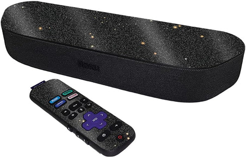 MIGHTY SKINS MightySkins Glossy Glitter Skin Compatible with Roku Streambar Media Player (2020) -