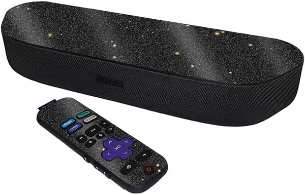 MIGHTY SKINS MightySkins Glossy Glitter Skin Compatible with Roku Streambar Media Player (2020) -