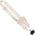 Clip & Go Phone Strap (Cream - Cream Pouch) – Crossbody Phone Chain with Zipper Wallet Pouch – Phone Lanyard for Around
