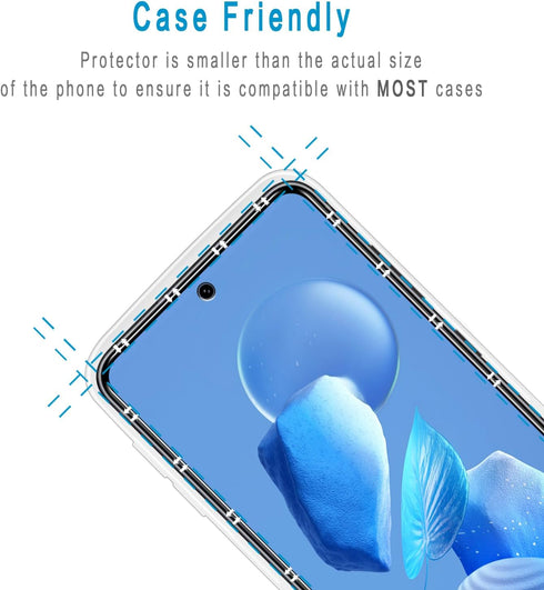 HPTech Privacy Screen Protector (2 Pack) for Samsung Galaxy S21 FE 5G - Anti-Spy, Tempered Glass, Scratch-Resistant,