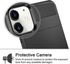 Vofolen iPhone 11 Case - Black Dual Layer Wallet with ID Slot, Anti-Scratch Bumper Armor & Hidden Pocket, 6.1"