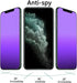 2 PCS Anti-Blue Privacy Matte Tempered Glass for iPhone 11 Pro Max, Anti-Glare Anti-Spy Screen Protector Film 6.5 inch
