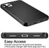 Vofolen Case for iPhone 11 Pro Max - Wallet with Credit Card Holder Slot, Dual Layer Hybrid Bumper Armor, Black