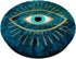 Yellow Evil Eye Blue PopSockets Standard PopGrip