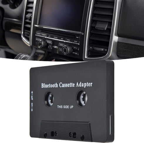 Qiilu Car Tape Player Adapter, Cassette Tape Player Adapter, Wireless Car Cassette Player Adapter with USB Cable