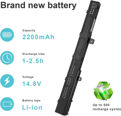 Fancy Buying Laptop Battery for Asus X551M Series A41 D550, High Performance Battery