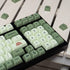 mintcaps Matcha Green PBT Keycaps Set 124 Keys Custom Cute XDA Profile Dye-Sublimation for 60% 65% 70% 75% 100%