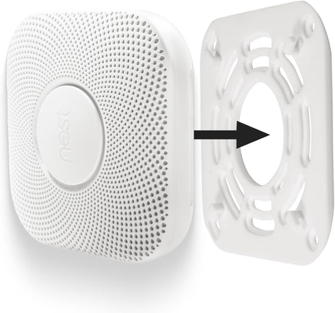 Mounting Plate Replacement for Google Nest Protect 1st Gen, Backplate for Nest Detector Models 05A & 05C