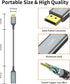 IIABC 4K DisplayPort to HDMI Adapter Cable, Gold-Plated Uni-Directional Display Port DP to HDMI Screen Converter (Male