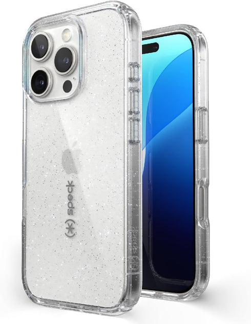 Speck Clear iPhone 16 Pro Case - Slim Phone Case - GemShell -