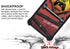 Cricket Icon 5 Phone Case for AT&T Motivate 4, Luminous Effect, 2 in 1 PC + TPU with Ring Support - YGH-JGP