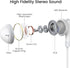 USB C Headphones for iPhone 15 Pro Max - USB C Earphones with Microphone, Wired Earbuds for Google Pixel, Samsung