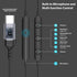 Magnetic USB C Headphones Wired Earbuds for Samsung S24 S23 FE, iPhone 15 Pro, Stereo Type C Earphones with Microphone