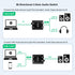 3.5mm Stereo Audio Switcher (1 in 2 Out / 2 in 1 Out) with 3.5mm Audio Cable, AUX Audio Speaker Selector