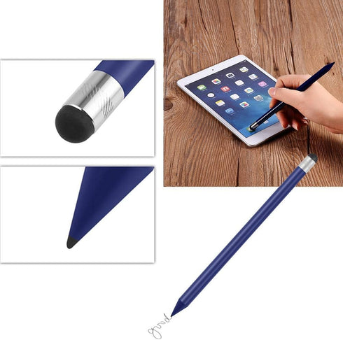 Stylus for Touch Screens, Universal 2 in 1 High Sensitivity Capacitive Touch Pen Replacement for iPhone/BlackBerry/HTC