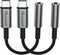 USB Type C to 3.5mm Female Headphone Jack Adapter