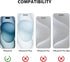 ZUSLAB Screen Protector Compatible with Apple iPhone 15 6.1 Inches 2023,?Anti Blue Light? Tempered Glass Film,?2 Pack??Full Coverage? Easy Installation Anti-Scratch 9H HD Filter Cover