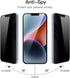 JETech 2-Pack Privacy Screen Protector for iPhone 14 Plus 6.7-Inch, Anti-Spy Tempered Glass Film