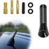 Gdnecad Car Short Antenna, 1.37 Inch Mini Aluminum Alloy Car Aerial Antennas for