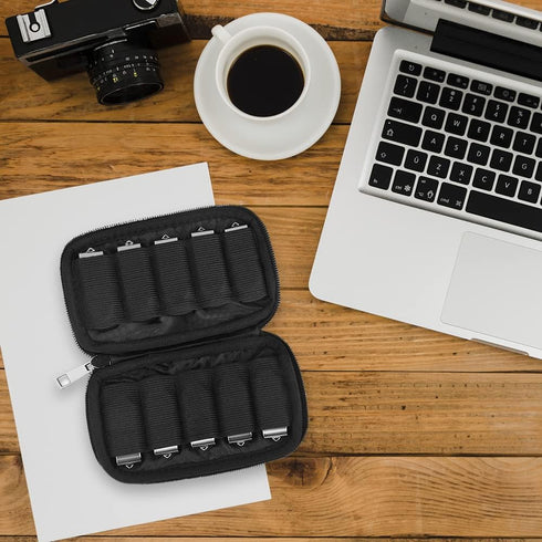 JBOS Flash Drive Case - USB Storage Bag for Electronic Accessories Organizer