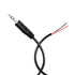 RIIEYOCA 4 Pack 3.5mm Male Plug to Bare Wire Stereo Audio Cable,1/8" TRS 3 Pole Mono Male Plug to Open End Audio Cable,for and Audio Equipment Installed or Replace Repair