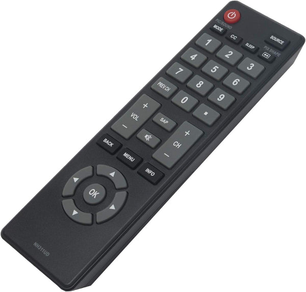 AIDITIYMI NH311UD Replaced Remote for Sanyo TV Models FW40D06FB, FW40D36F-B, FW40D36FB, FW43D25F-B, FW43D25FB,