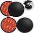 AYWFEY 4 Pack 95mm Black Adhesive Dashboard Pad Mounting Disk, Mounting Disk for
