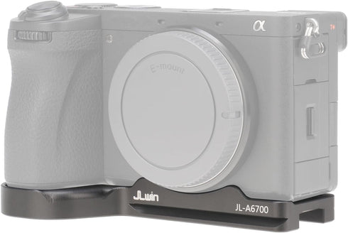 FocusFoto A6700 ILCE-6700 Quick Release Baseplate QR Plate Mount for Sony Alpha Mirrorless Camera, Compatible