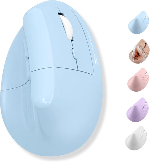 X9 Performance Wireless Vertical Ergonomic Mouse - (BT + 2.4Ghz) - Click in Comfort