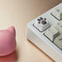 ZOMOPLUS Cute Cat Paw Keycap, Squishy Custom Keycap for Mechanical Keyboard, Suitable for Cherry MX/Gateron (White Grey)
