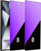 2 Pack Anti-Blue Privacy Tempered Glass for Samsung Galaxy S24 Ultra, Anti-Spy Screen Protector Film