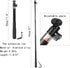 Leenconghui 37inch 3 Selfie Stick Gimbal Extension Pole+Tripod Mount Kit fit for DJI Osmo Pocket