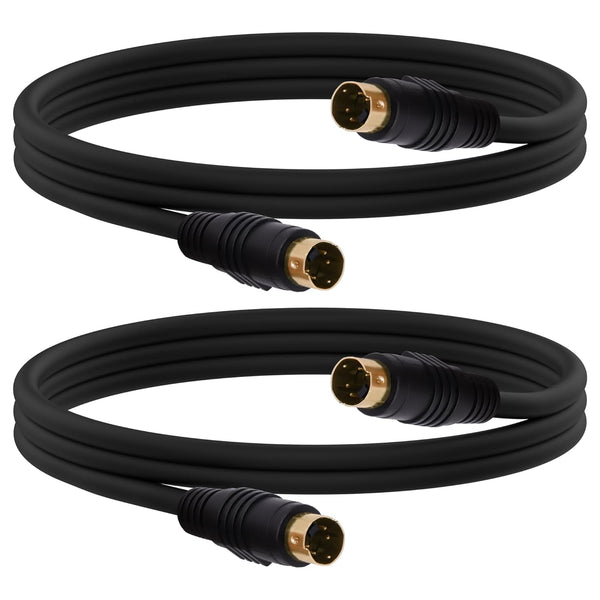 YARCHONN S-Video Cable 4 Pin Mini Din SVideo Male to Male Extension Cable,SVHS