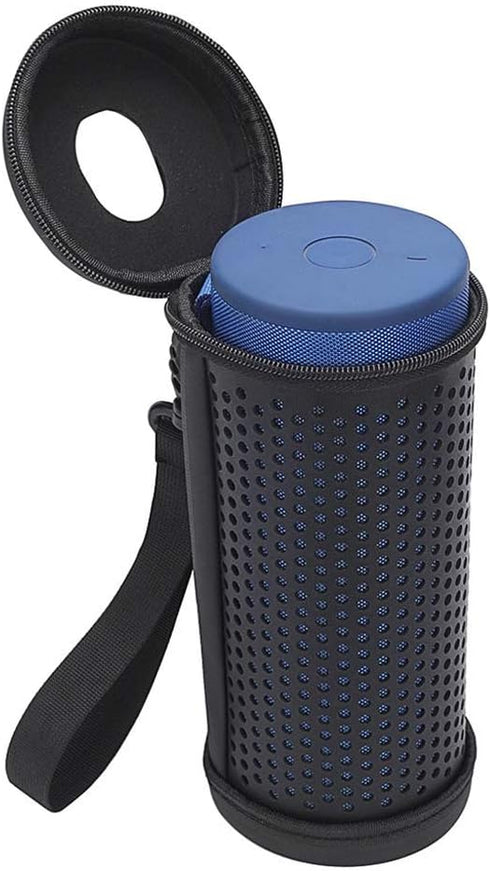 Travel EVA Case with Strap, Hollowed Mesh Storage Bag for MEGABOOM 3 Portable Wireless Speaker
