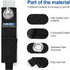 AIRZOE Blue Wool Heavy Duty Storage Cable Straps, 13-inch (6 Pack), Lock Style