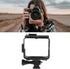 Fydun ABS Action Camera Housing Frame Case for Insta360 One R RS with Cold Shoe Bracket Accessories