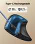 ProtoArc Ergonomic Mouse, EM11 NL Wireless Vertical Mouse, USB-C Rechargeable for Windows, Mac OS, PC/Notebook/Laptop,