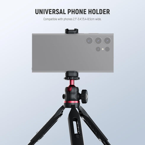 NEEWER 360 GM-2G Entry Level Version Mini Tripod for Camera, Small Desk Portable DSLR Webcam Cell Phone Mount Holder