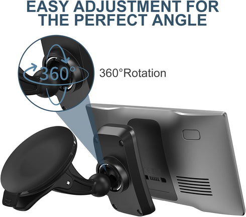 Gegraterwa 2 GPS Mount for Garmin PCS GPS Holder for Car Windshield Suction Cup Mount